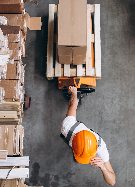End-to-end logistics